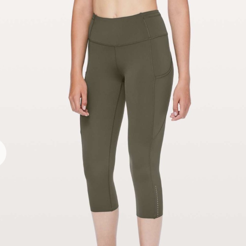 Lululemon Fast & Free Crop ll